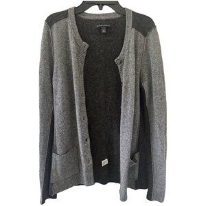 Banana Republic Gray Wool Cardigan